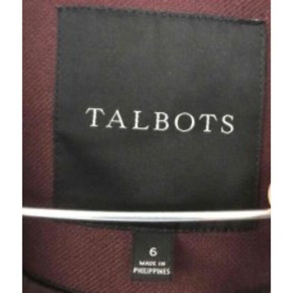 Talbots Women's Size 6 Purple Jacket (Orig. $219) - Picture 5 of 15